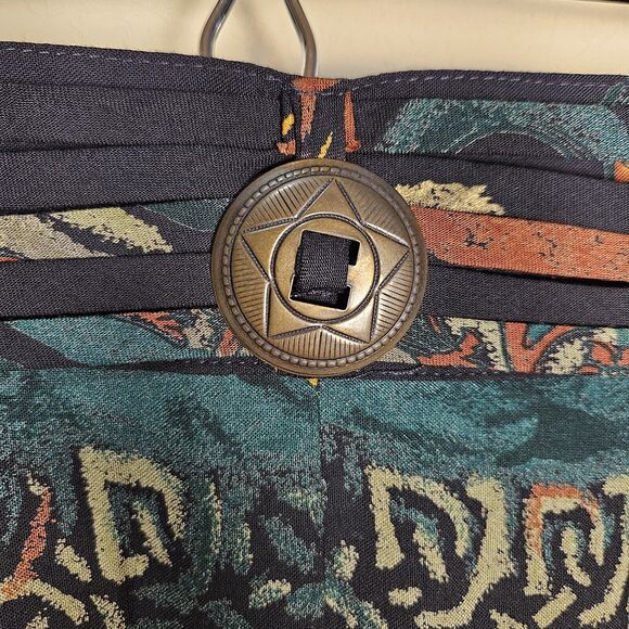 VTG 80s 90s Southwestern In Group Ltd Skirt Jacket Womens M Bohemian Fringe USA - Picture 14 of 16